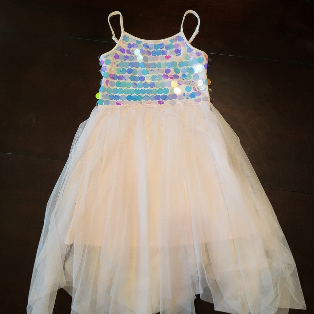 Blush Pink Sparkle Dress